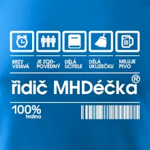 Čárový kód -  Řidič MHD