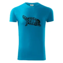 Tužkou kreslená želva