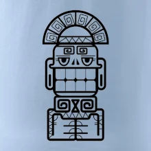 Mayové - socha se zuby