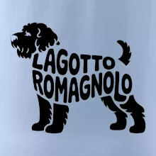Lagotto romagnolo nápis v těle