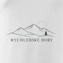 Rychlebské hory minimalistický motiv na výlet