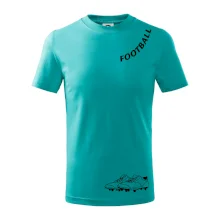 FOOTBALL nápis šikmo