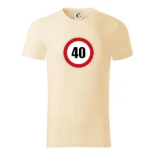 Dopravní značka - omezení rychlosti 40