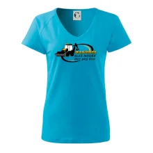 Bagrista v kruhu - vlastní nápis