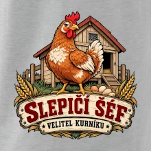 Slepičí šéf velitel kurníku