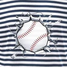 Baseball míč v triku