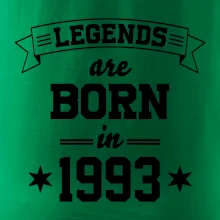 Legends are born in 1993