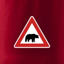 Dopravní značka - Pozor lední medvěd