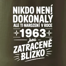 Nikdo není dokonalý ale ti narození v roce 1963 jsou zatraceně blízko