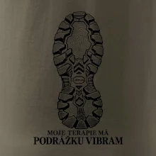 Moje terapie má podrážku Vibram