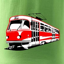 Tramvaj T3R barevná