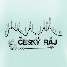 Profil kopce - Český ráj