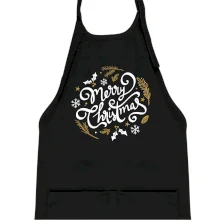 Merry christmas - nápis kulatý