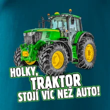 Holky, traktor stojí víc než auto
