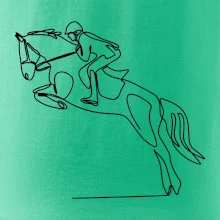 Jízda na koni jedním tahem