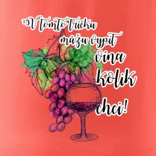 V tomto tričku můžu vypít vína kolik chci