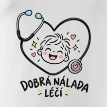 Dobrá nálada léčí - dětská tvář v srdci