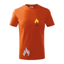 Hasiči - oheň - Váš název - Prso + záda