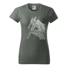 Nákres stožáru vysokého napětí