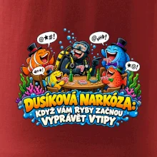 Dusíková narkóza když ryby vyprávějí vtipy