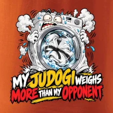 My judogi weighs more than my opponent