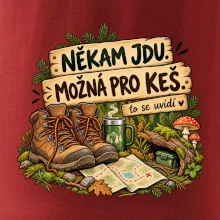 Někam jdu možná pro keš turistické boty