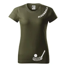 Floorball nápis šikmo