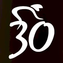 Cyklista slaví třicítku (30)