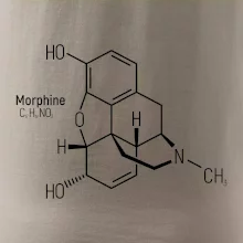 Molekulární struktura Morfin