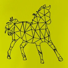 Geometrie - kůň jednobarevná