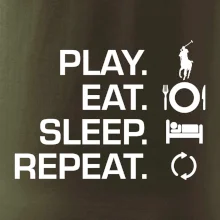 Play Eat Sleep Repeat polo