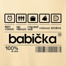 Čárový kód babička