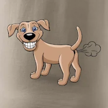 Prdící pes kreslený (Hana-creative)