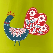 Folklor - páv modrý