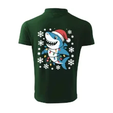 Vánoční žralok a vločky