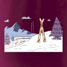 Panorama lyžování