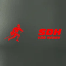 Hasičský sport SDH + váš název ČERVENÁ