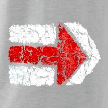 Párová turistická značka  červená