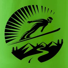 Skokan černý v kruhu