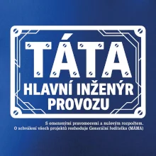 Táta hlavní inženýr provozu