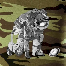 Americký fotbal astronaut