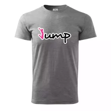 Jump - nápis a panáček