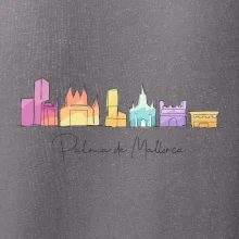 Mallorca - Siluety památek - barevné