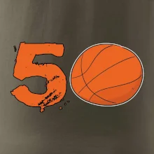 Basketball kulaté narozeniny 50