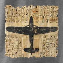 Egyptské hieroglyfy letadlo