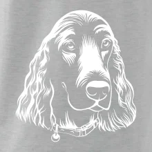 Kokršpaněl - hlava kreslená