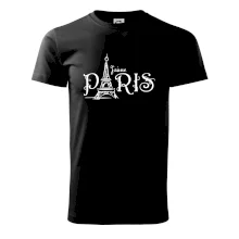 Paris nápis Eiffelovka rovný Paris nápis Eiffelovka rovný