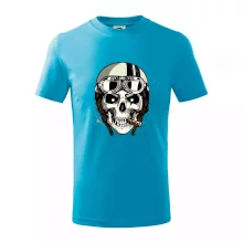 Motorkářská helma a doutník