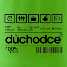 Čárový kód důchodce