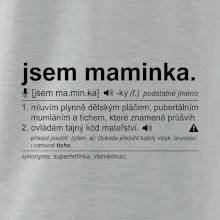 Jsem maminka. Mluvím plynně dětským pláčem bíle
